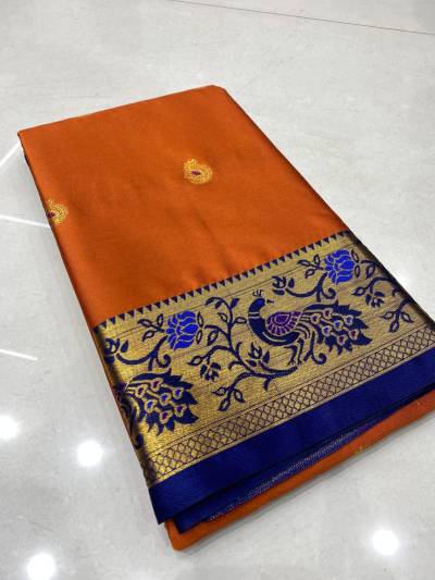 PEACOCK PAITHANI BY HARNAAZ PURE COTTON SILK SAREE SUPPLIER IN INDIA